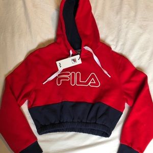 Fila BNWT Cropped Hoodie